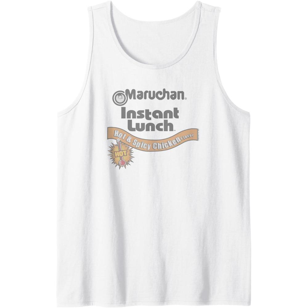 image:imageMaruchan Instant Lunch Hot amp Spicy Chicken Flavor Logo Tank TopWhite