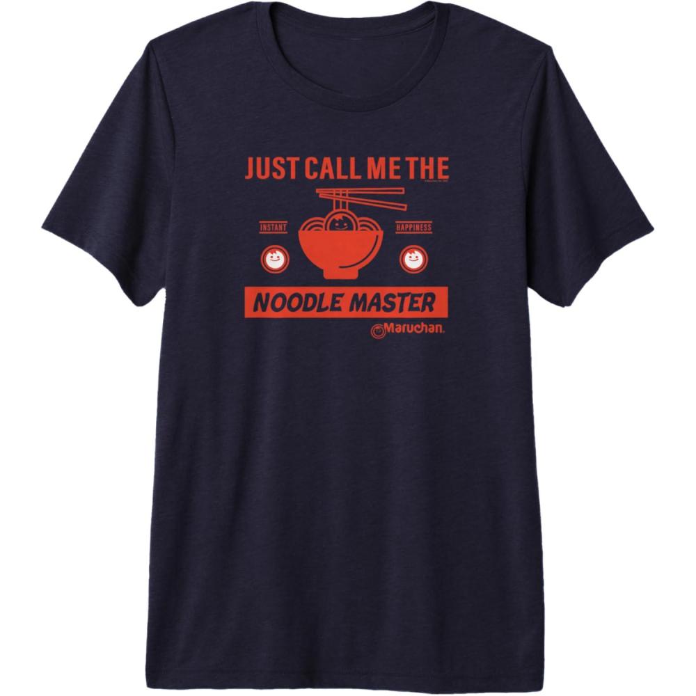 image:imageMaruchan Instant Lunch Just Call Me The Noodle Master Premium Triblend TShirtNavy Blue