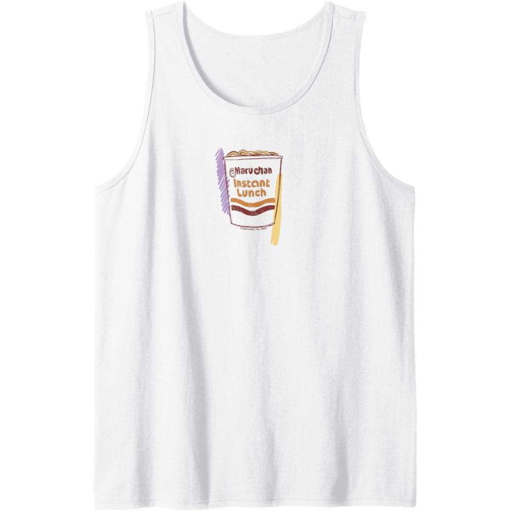 image:imageMaruchan Instant Lunch Logo Sketch Tank TopWhite