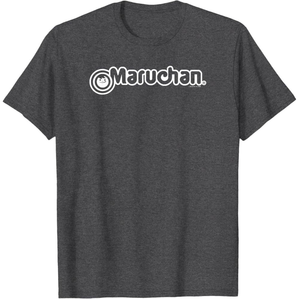image:imageMaruchan Instant Lunch Official Classic Logo TShirtDark Heather Grey