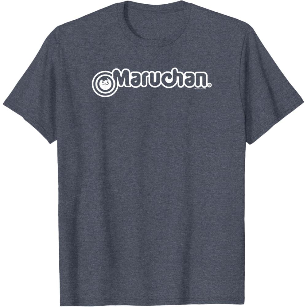 image:imageMaruchan Instant Lunch Official Classic Logo TShirtHeather Blue
