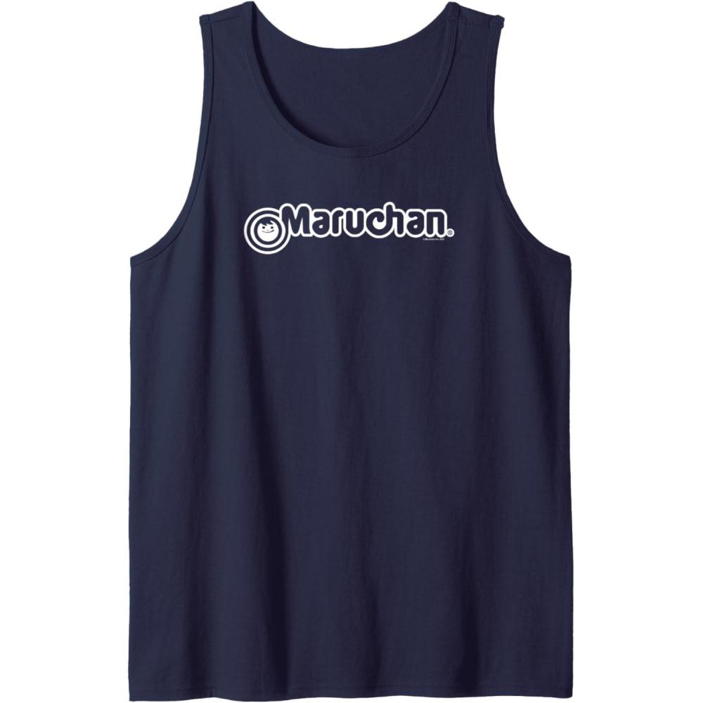 image:imageMaruchan Instant Lunch Official Classic Logo Tank TopNavy Blue