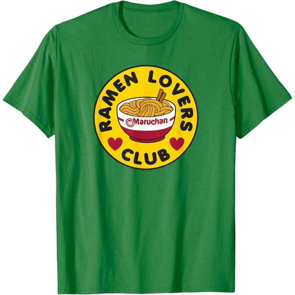 image:imageMaruchan Instant Lunch Ramen Lovers Club Bowl Logo TShirtKelly Green