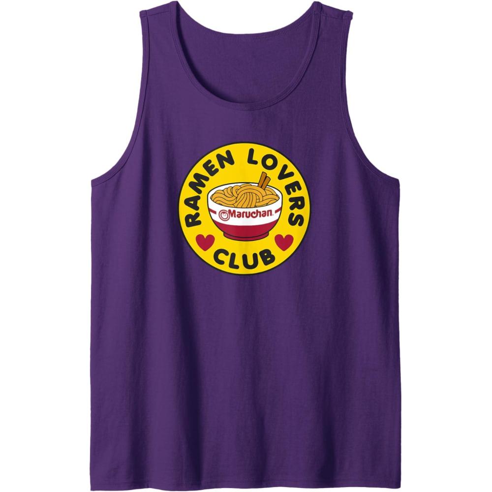 image:imageMaruchan Instant Lunch Ramen Lovers Club Bowl Logo Tank TopPurple