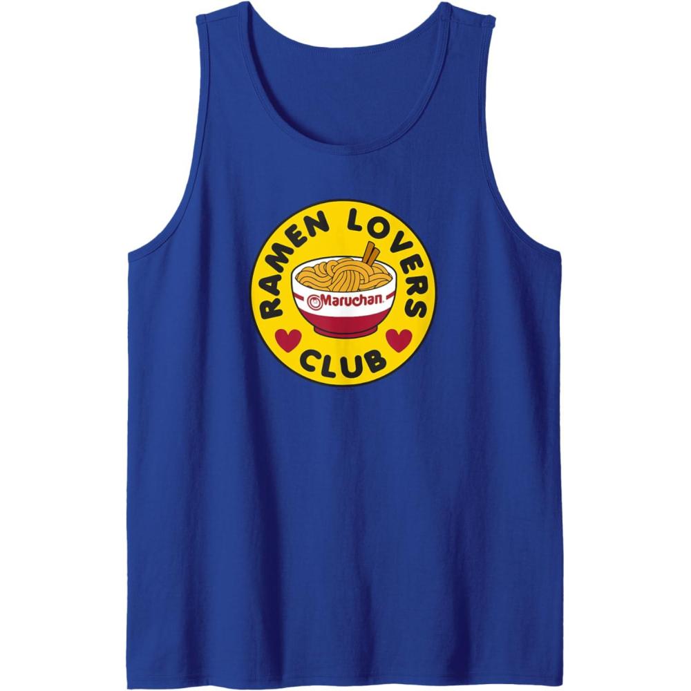 image:imageMaruchan Instant Lunch Ramen Lovers Club Bowl Logo Tank TopRoyal Blue