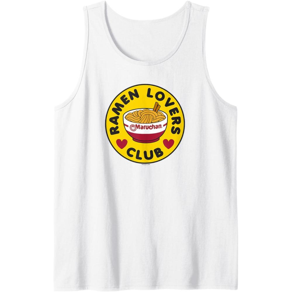 image:imageMaruchan Instant Lunch Ramen Lovers Club Bowl Logo Tank TopWhite