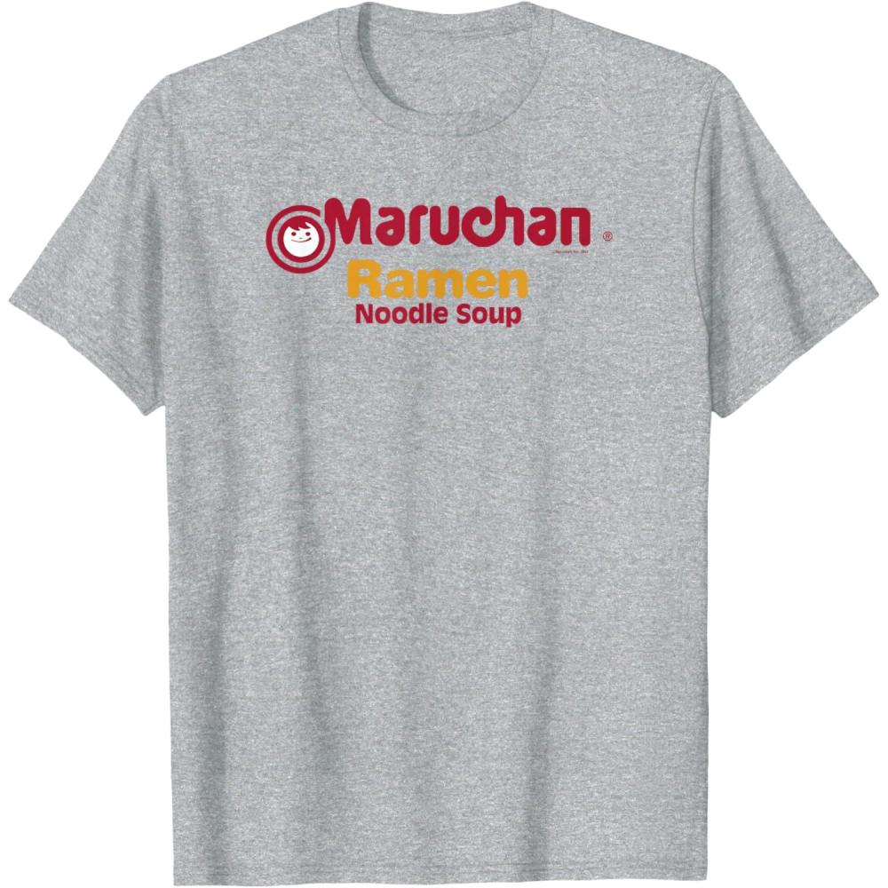 image:imageMaruchan Instant Lunch Ramen Noodle Soup Logo TShirtHeather Grey