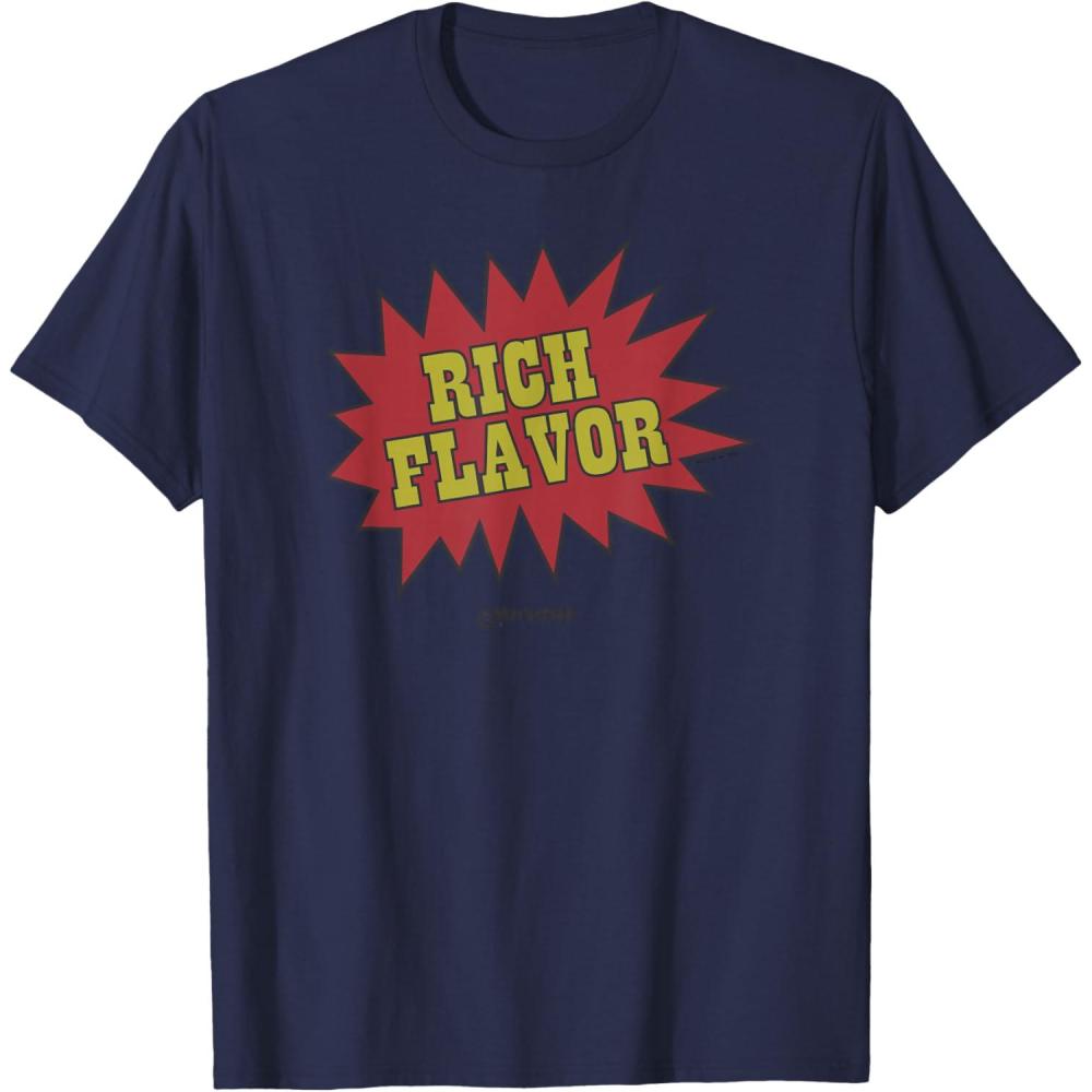 image:imageMaruchan Instant Lunch Rich Flavor Comic Onomatopoeia TShirtNavy Blue