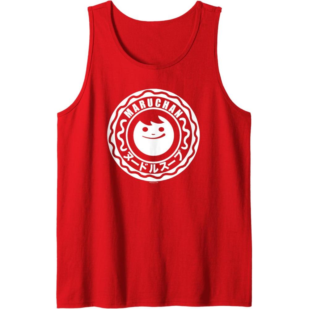 image:imageMaruchan Instant Lunch Soup Circular Official Logo Tank TopRed