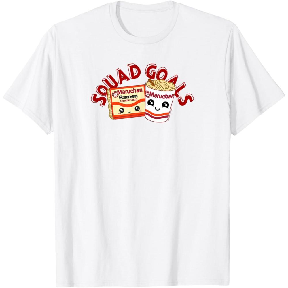 image:imageMaruchan Instant Lunch Squad Goals Noodle Friendship Kawaii TShirtWhite