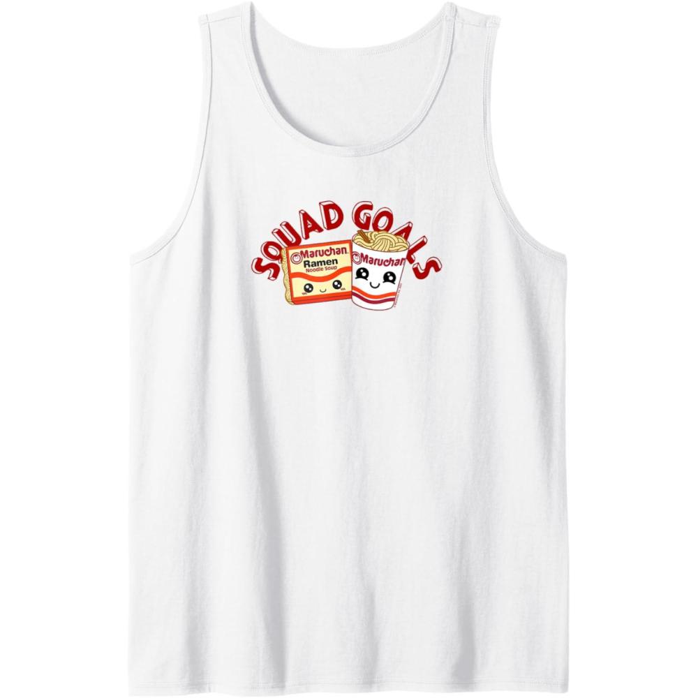 image:imageMaruchan Instant Lunch Squad Goals Noodle Friendship Kawaii Tank TopWhite
