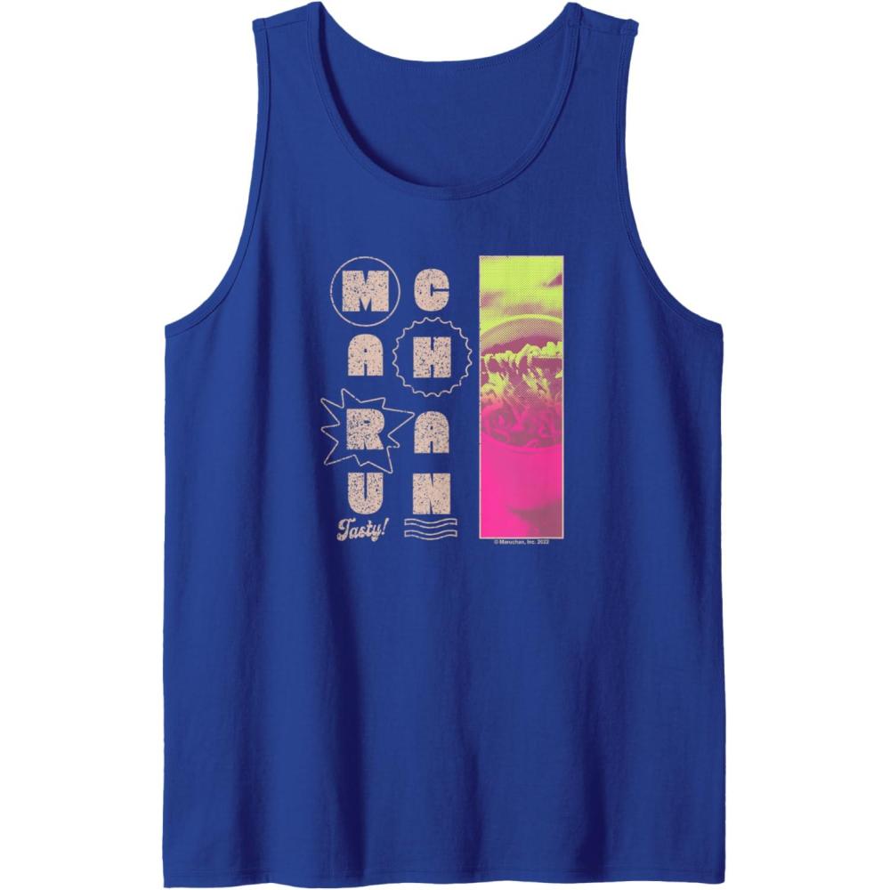 image:imageMaruchan Instant Lunch Tasty Neon Picture Retro Poster Tank TopRoyal Blue