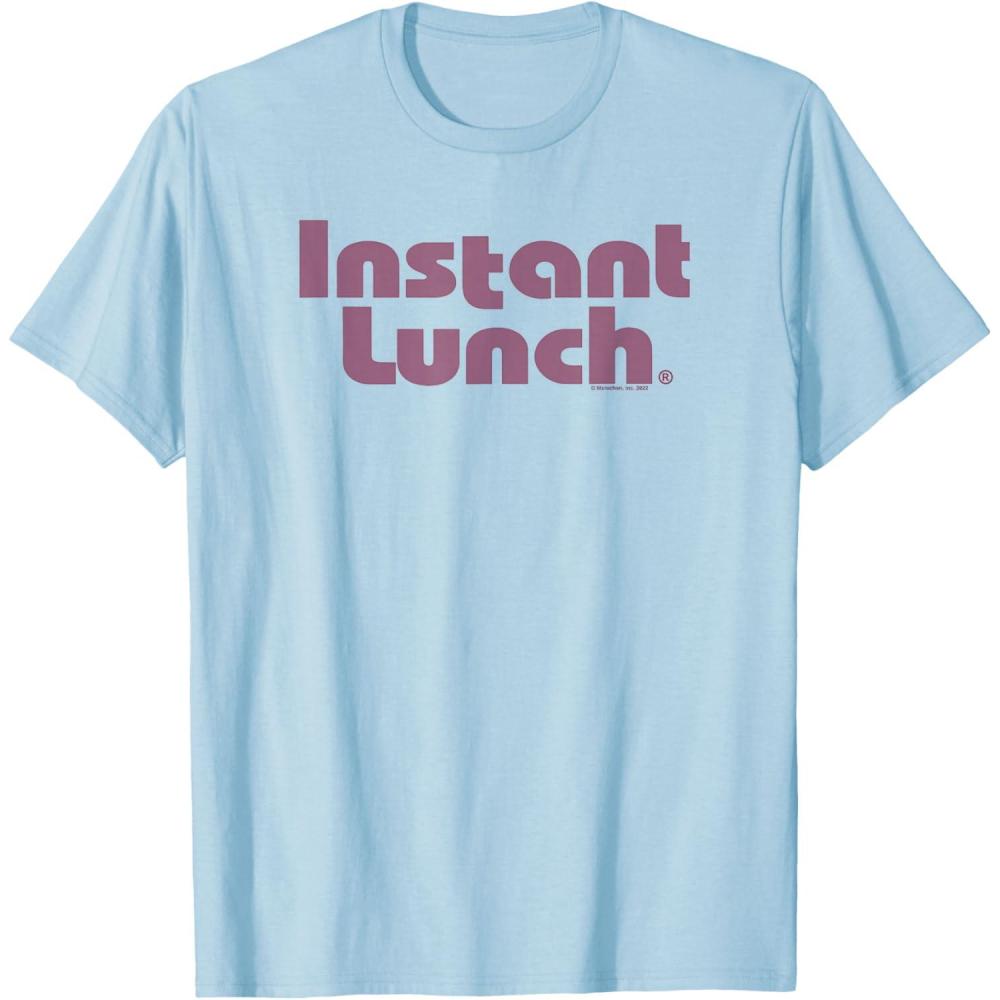 image:imageMaruchan Instant Lunch Text Logo TShirtBaby Blue