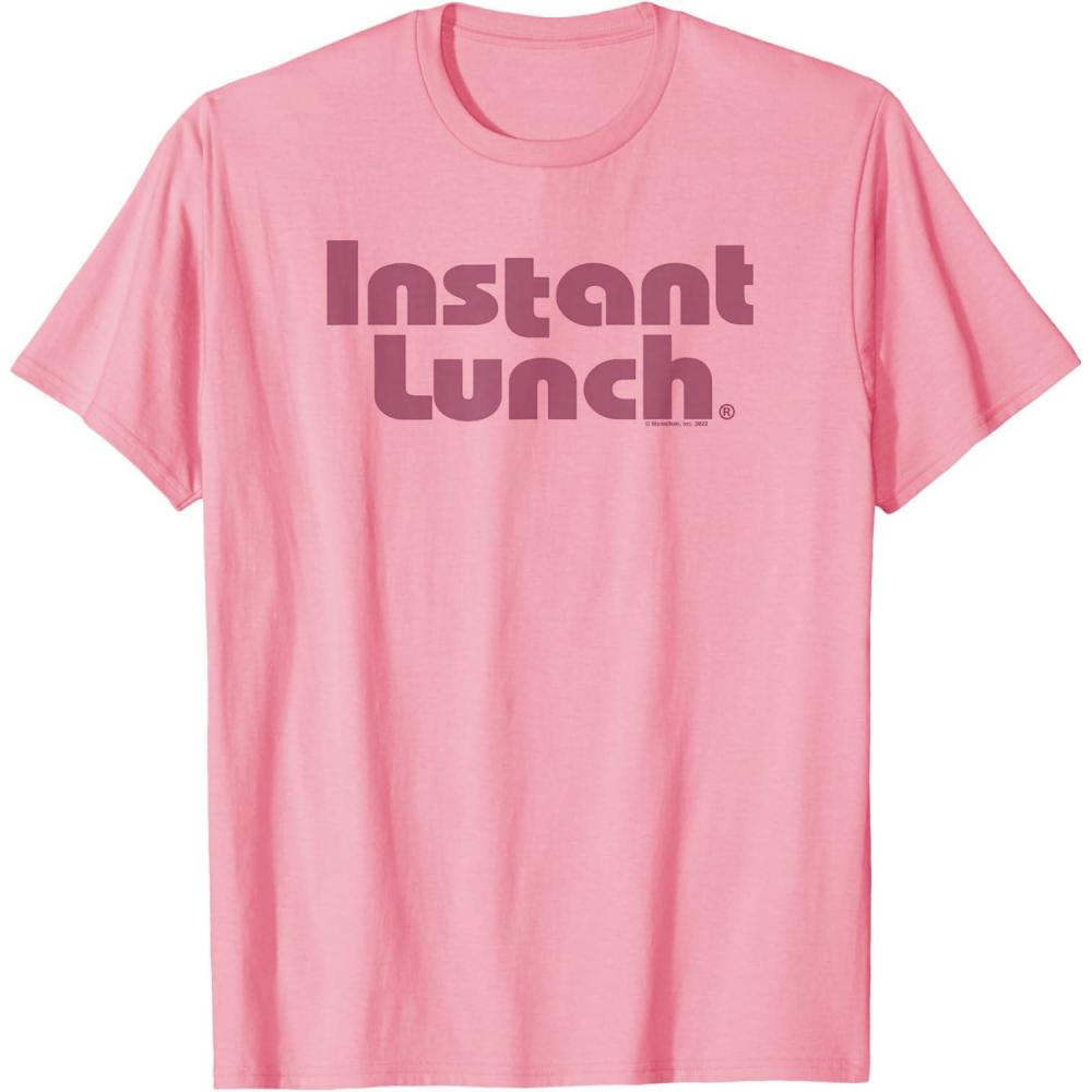 image:imageMaruchan Instant Lunch Text Logo TShirtPink