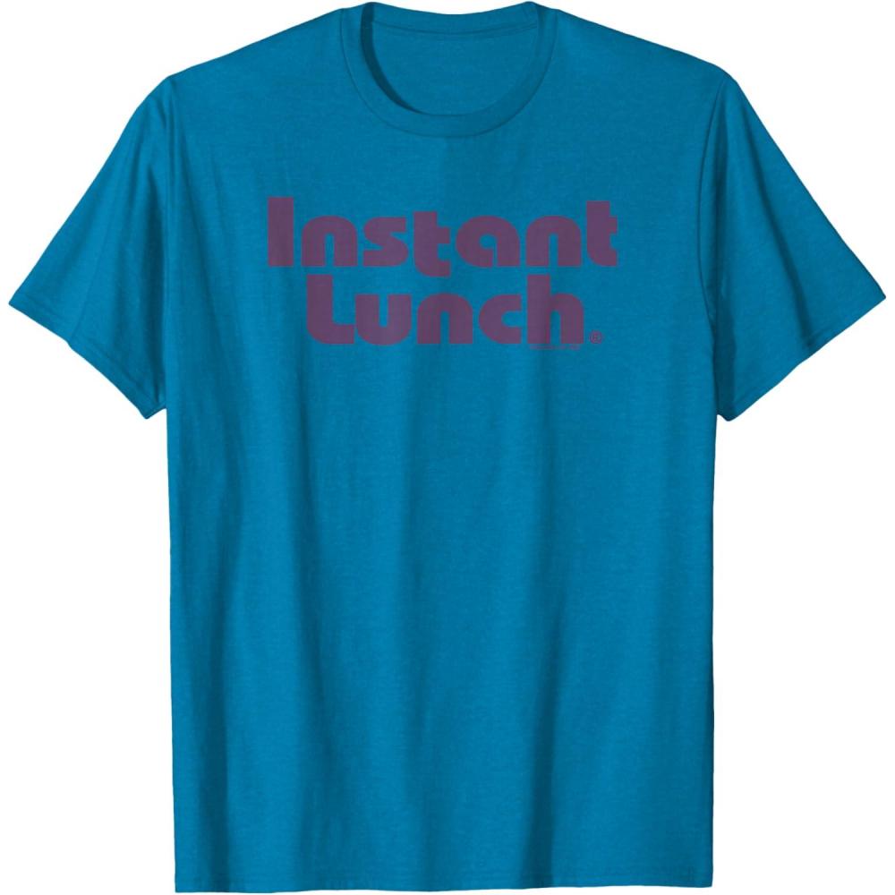 image:imageMaruchan Instant Lunch Text Logo TShirtSapphire Blue