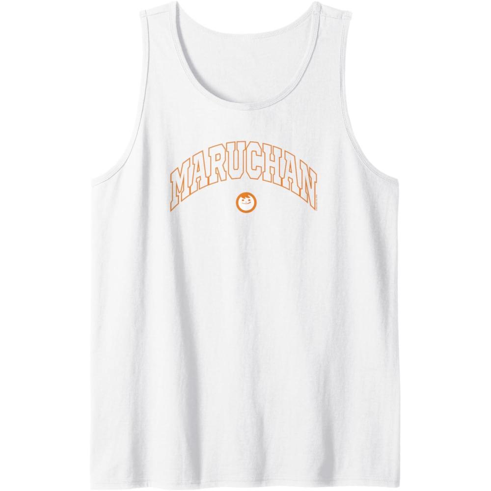 image:imageMaruchan Instant Lunch Varsity Style Font Classic Logo Tank TopWhite
