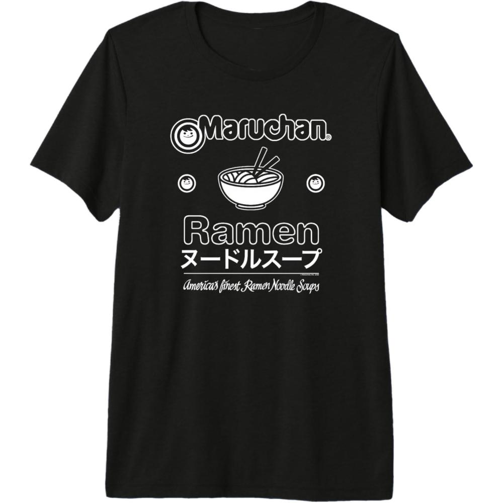 image:imageMaruchan Katakana Americans Finest Ramen Noodle Soup Premium Triblend TShirtBlack