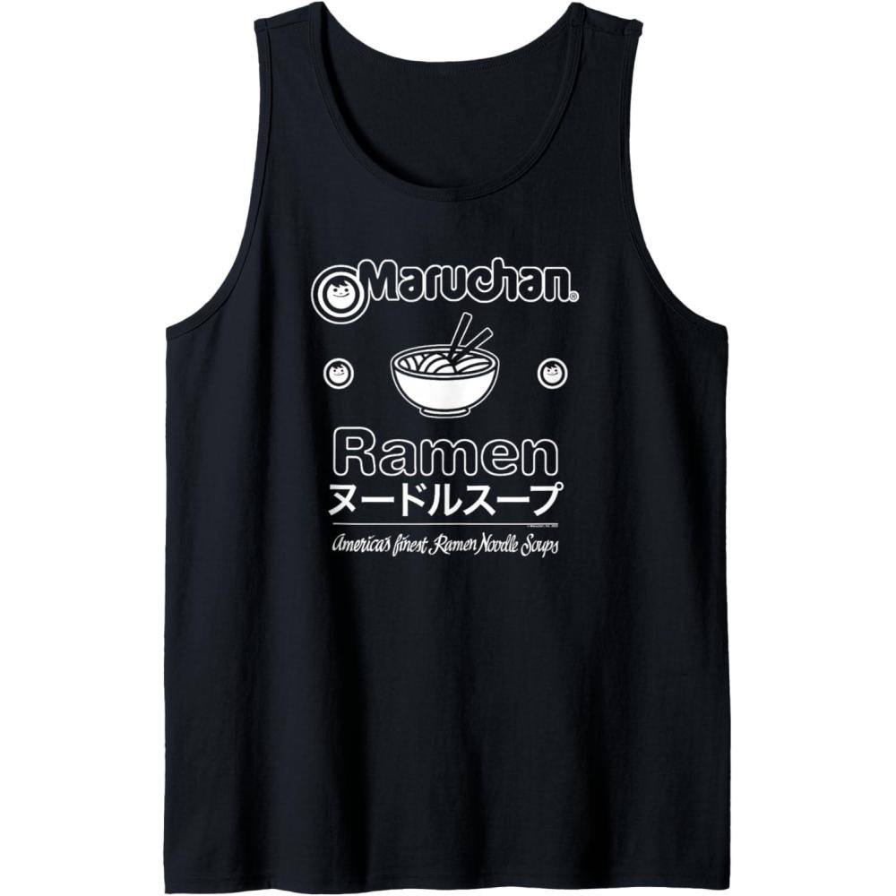 image:imageMaruchan Katakana Americans Finest Ramen Noodle Soup Tank TopBlack