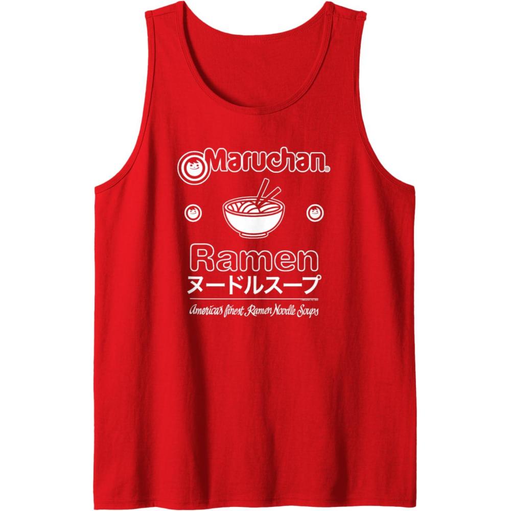 image:imageMaruchan Katakana Americans Finest Ramen Noodle Soup Tank TopRed