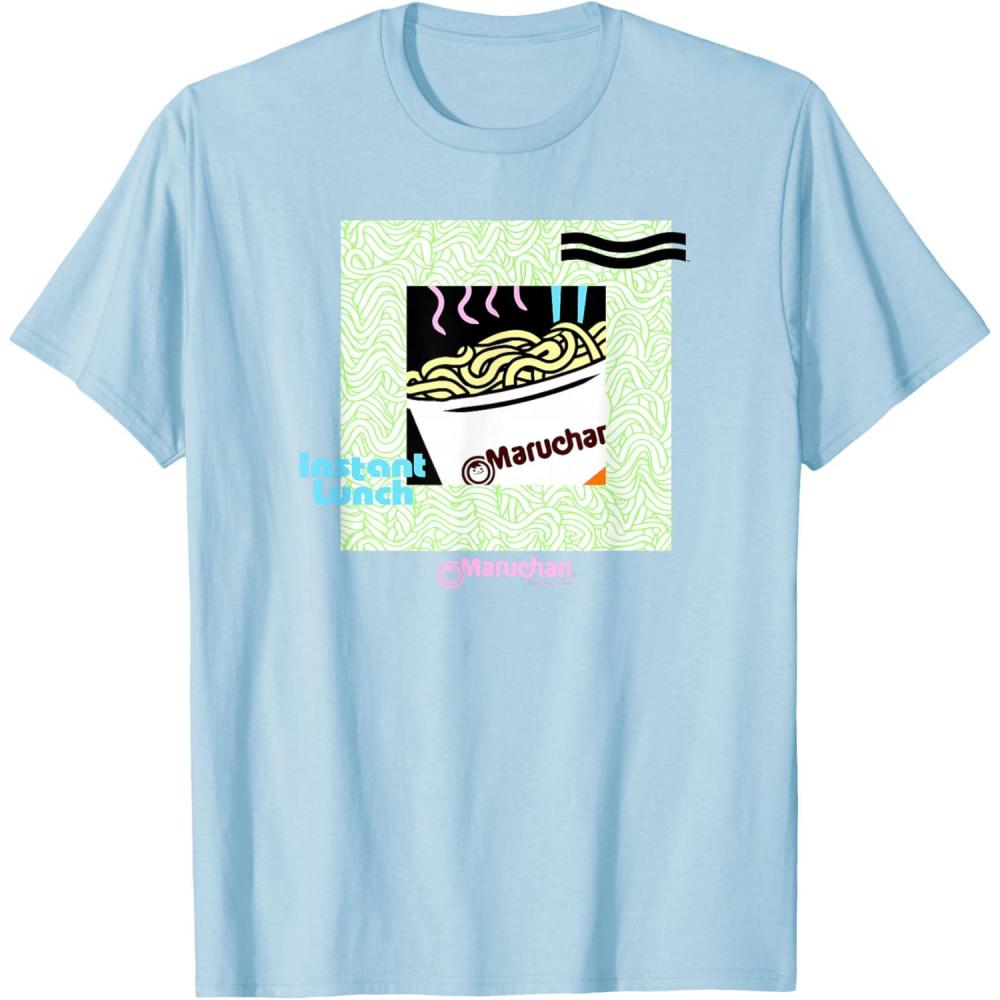 image:imageMaruchan Noodle Cup Instant Lunch Poster TShirtBaby Blue