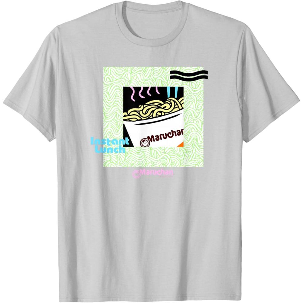 image:imageMaruchan Noodle Cup Instant Lunch Poster TShirtSilver Grey