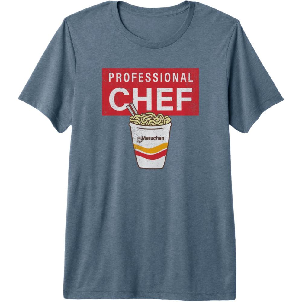 image:imageMaruchan Professional Ramen Noodle Chef Premium Triblend TShirtSlate Grey