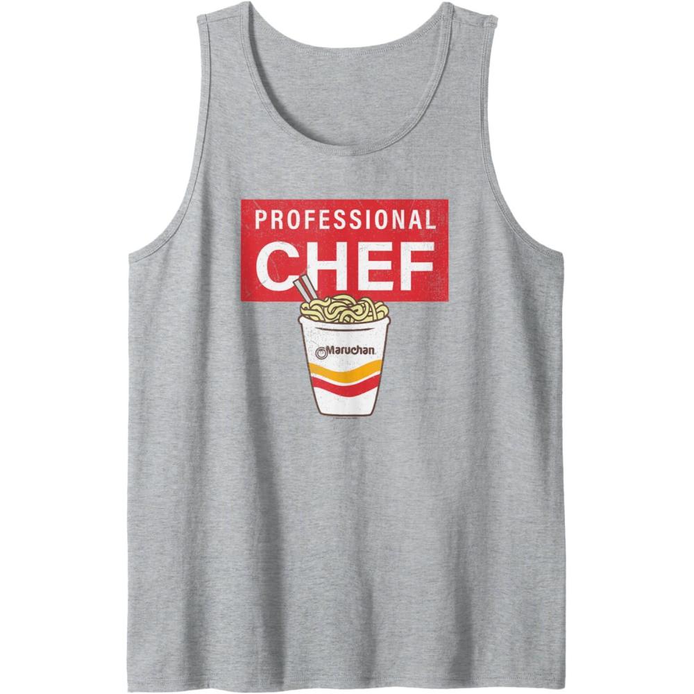 image:imageMaruchan Professional Ramen Noodle Chef Tank TopHeather Grey