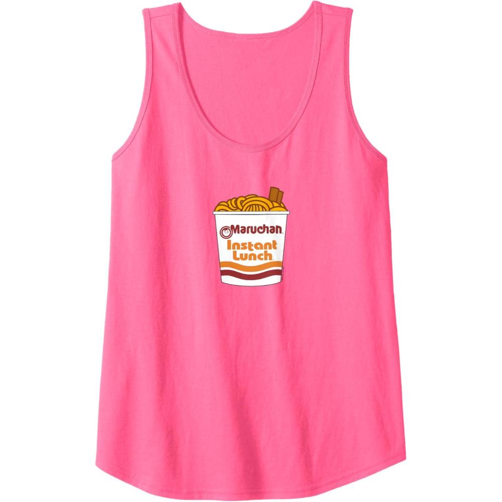 image:imageMaruchan Ramen Noodle Cup With Chop Sticks Tank TopNeon Pink