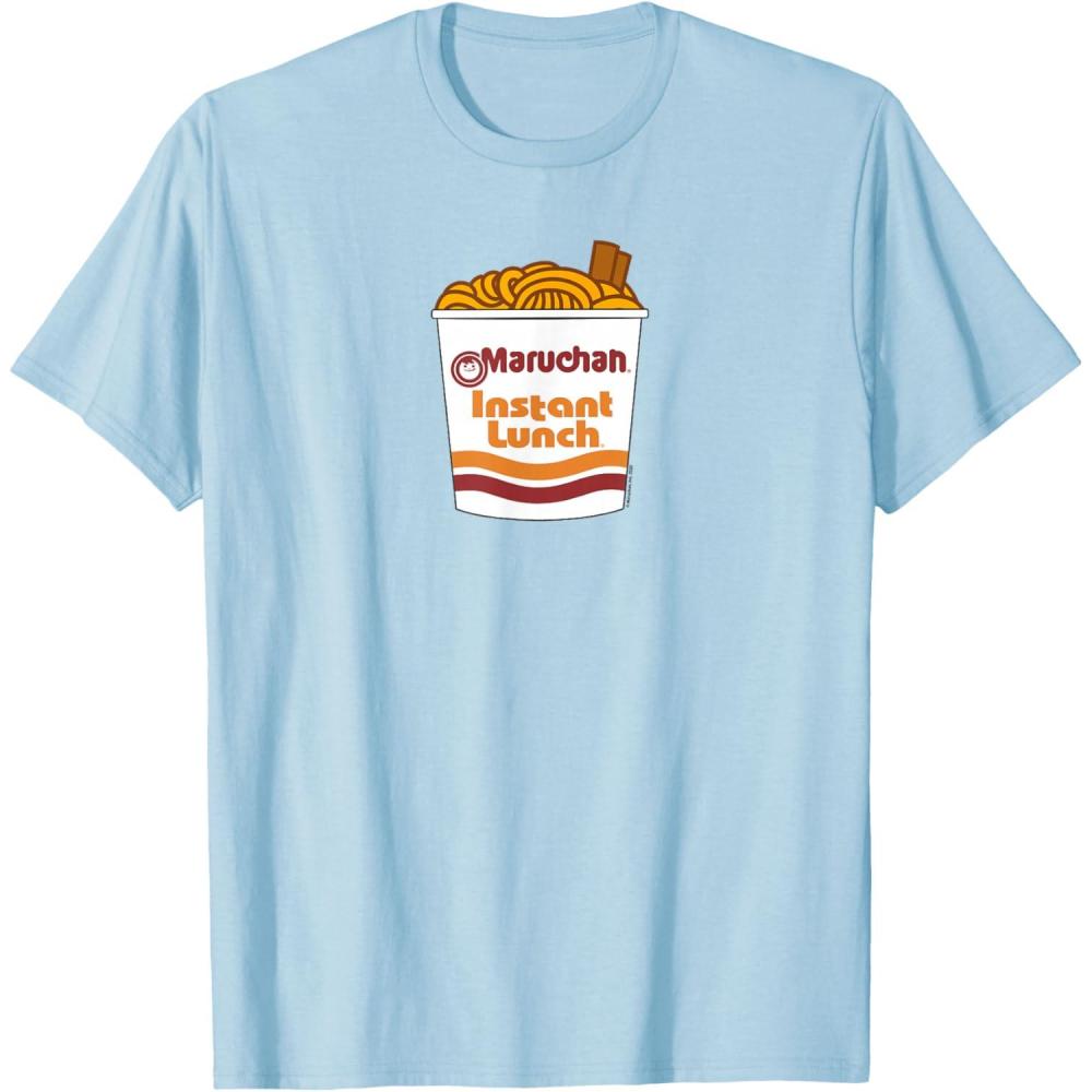 image:imageMaruchan Ramen Noodle Cup with Chop Sticks TShirtBaby Blue