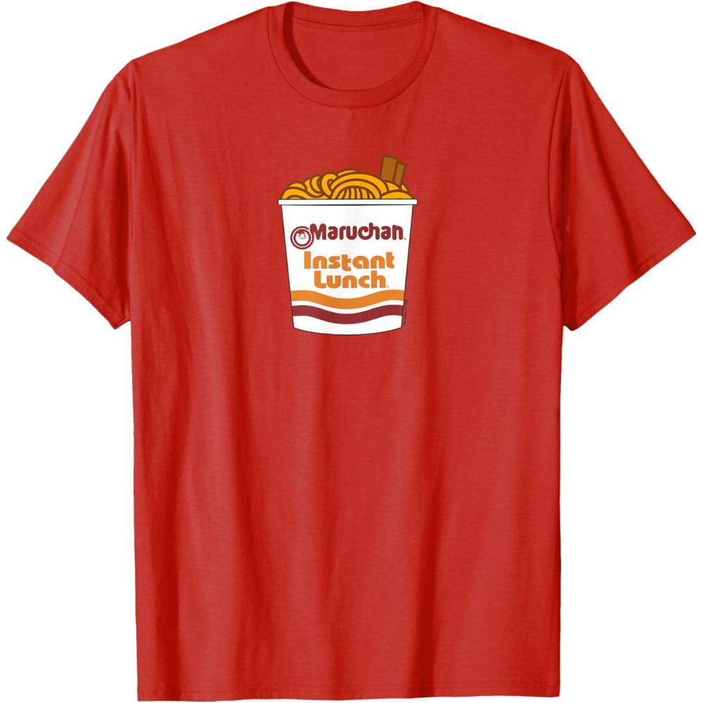 image:imageMaruchan Ramen Noodle Cup with Chop Sticks TShirtRed