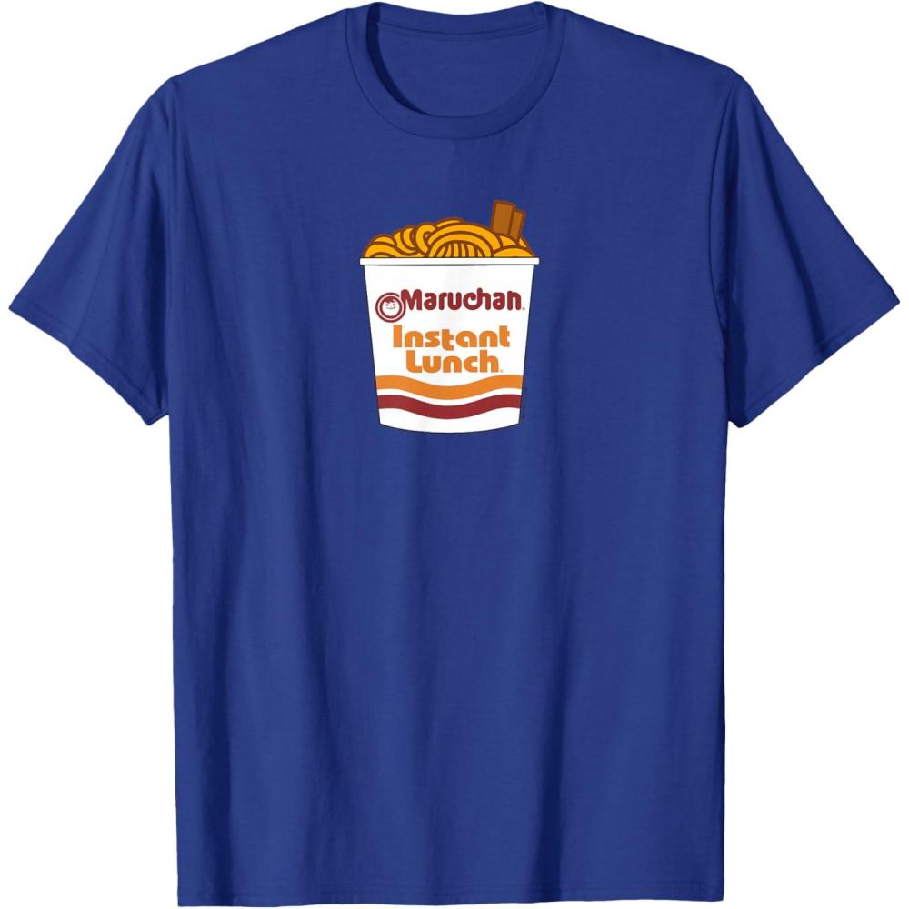 image:imageMaruchan Ramen Noodle Cup with Chop Sticks TShirtRoyal Blue