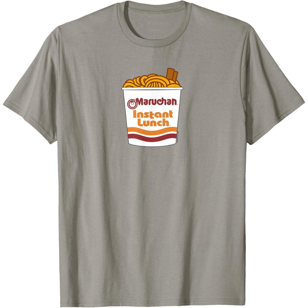 image:imageMaruchan Ramen Noodle Cup with Chop Sticks TShirtSlate Grey