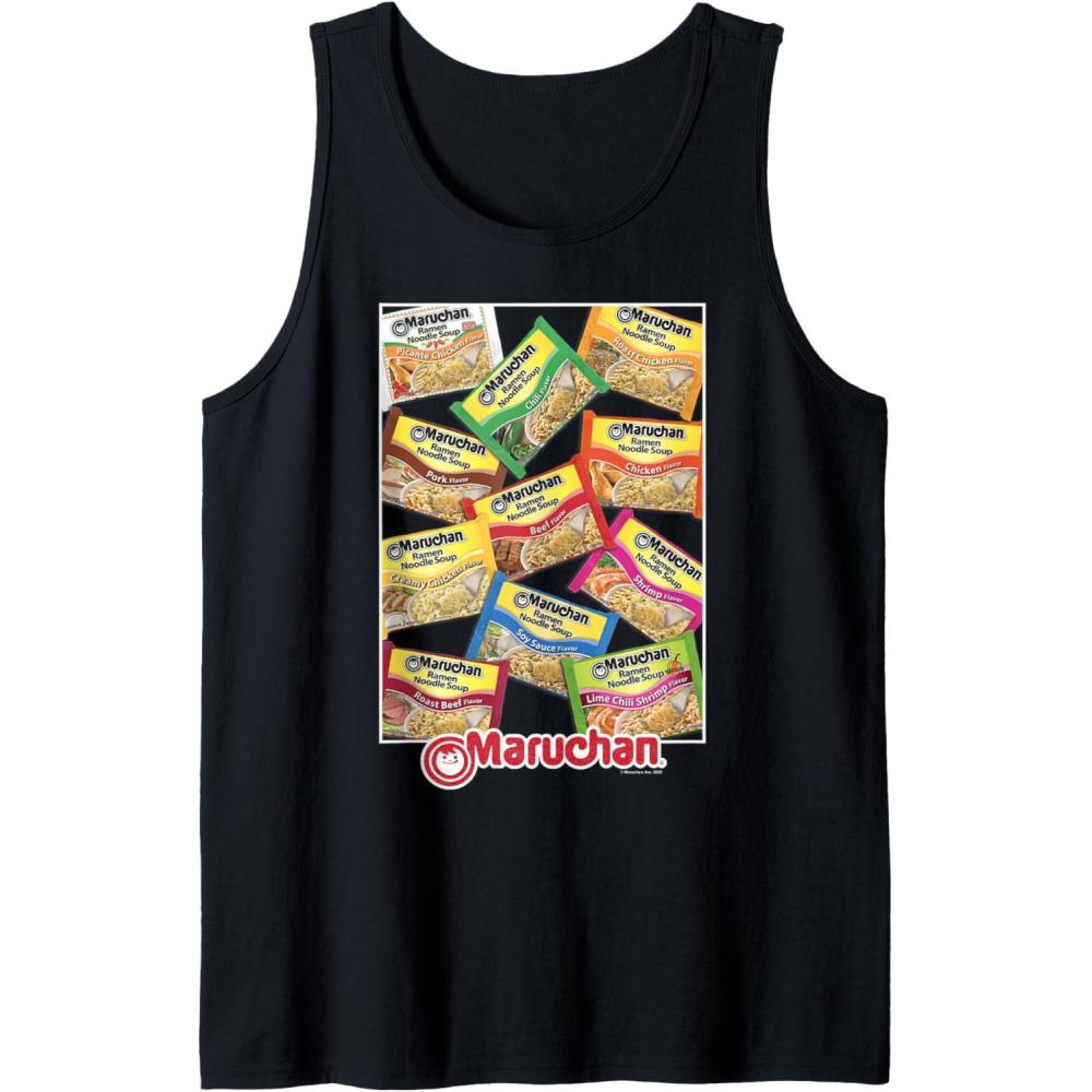 image:imageMaruchan Ramen Noodle Flavor Profiles Poster Tank TopBlack