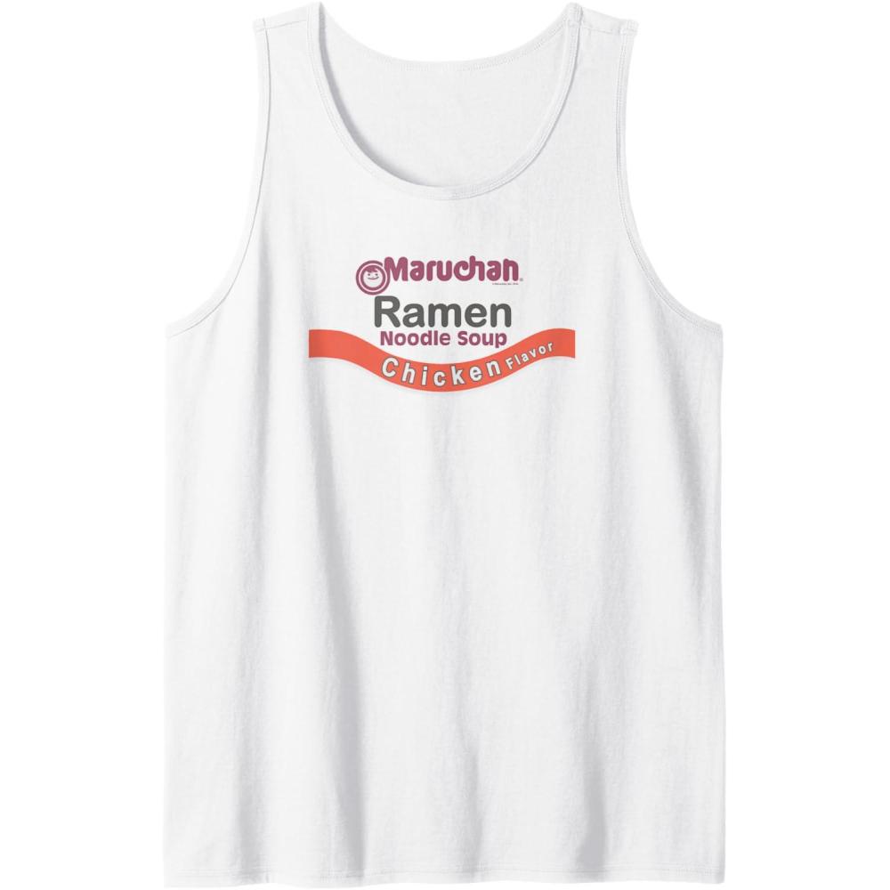 image:imageMaruchan Ramen Noodle Soup Chicken Flavor Logo Tank TopWhite