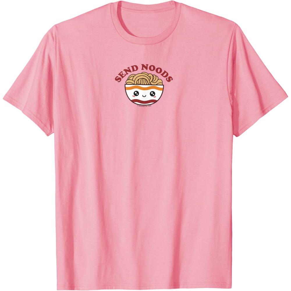 image:imageMaruchan Send Noods Ramen Bowl Face TShirtPink
