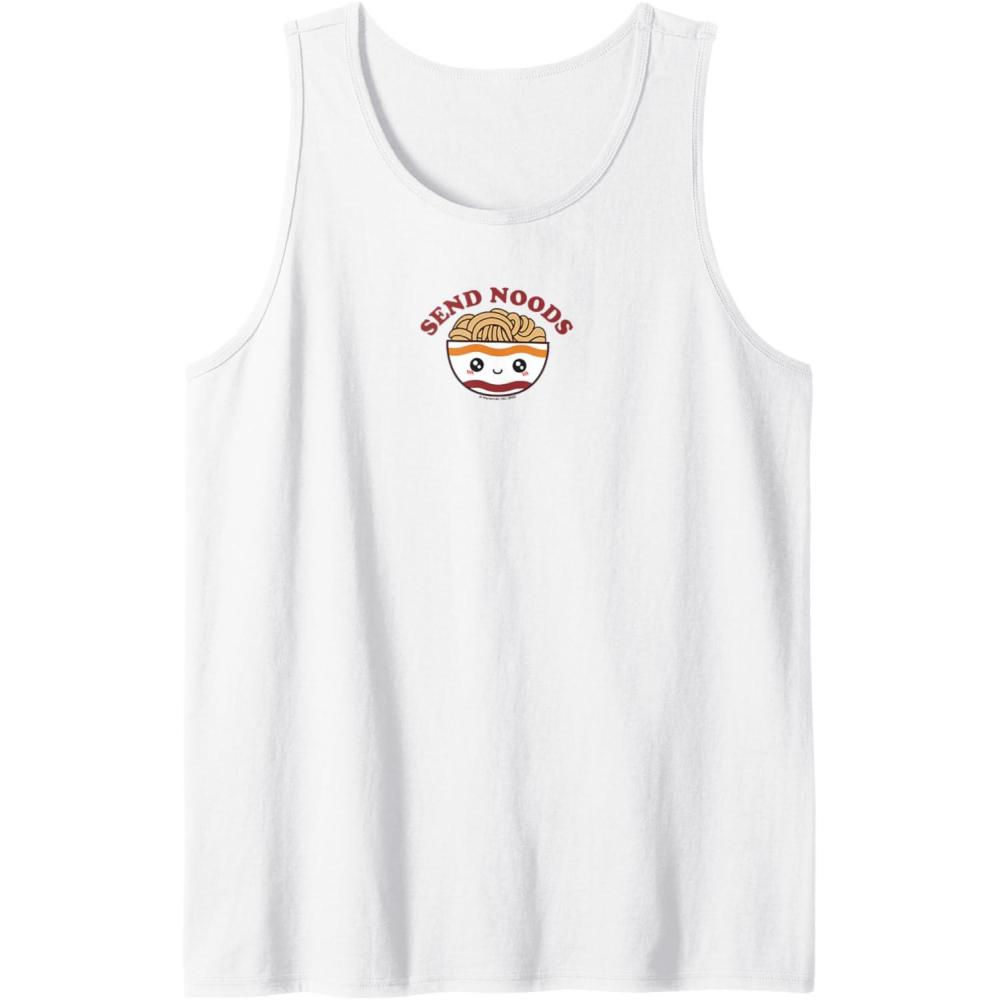 image:imageMaruchan Send Noods Ramen Bowl Face Tank TopWhite