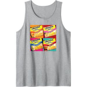 image:imageMaruchan Artsy Flavor Grid Poster Tank TopHeather Grey