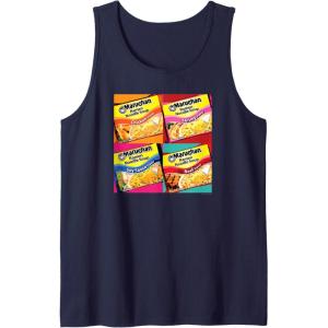 image:imageMaruchan Artsy Flavor Grid Poster Tank TopNavy Blue
