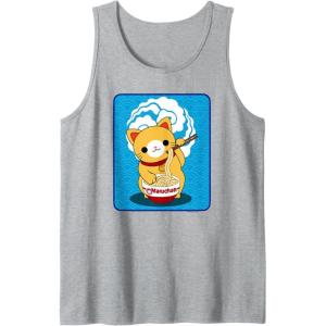 image:imageMaruchan Cat Eating Ramen Noodles Tank TopHeather Grey