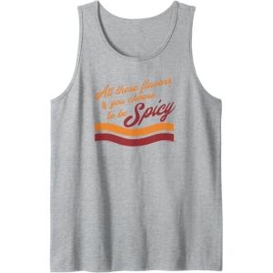 image:imageMaruchan Choose To Be Spicy Humor Tank TopHeather Grey