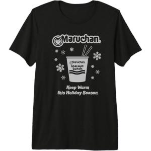 image:imageMaruchan Christmas Instant Lunch Keep Warm Holiday Season Premium TShirtBlack