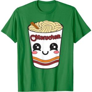 image:imageMaruchan Cute Ramen Noodle Cup Face TShirt SmallKelly Green
