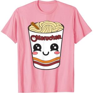image:imageMaruchan Cute Ramen Noodle Cup Face TShirt SmallPink