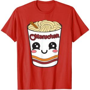image:imageMaruchan Cute Ramen Noodle Cup Face TShirt SmallRed