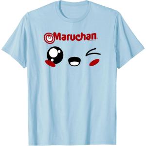 image:imageMaruchan Cute Winking Happy Face TShirtBaby Blue