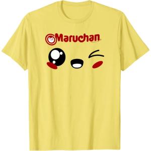 image:imageMaruchan Cute Winking Happy Face TShirtLemon Yellow