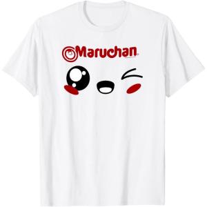 image:imageMaruchan Cute Winking Happy Face TShirtWhite