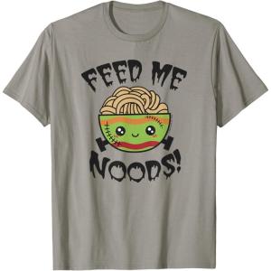 image:imageMaruchan Feed Me Noods Halloween Frankenstein Bowl TShirtSlate Grey