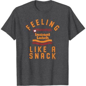 image:imageMaruchan Feeling Like A Ramen Snack Instant Lunch Logo TShirtDark Heather Grey