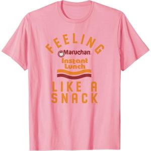 image:imageMaruchan Feeling Like A Ramen Snack Instant Lunch Logo TShirtPink